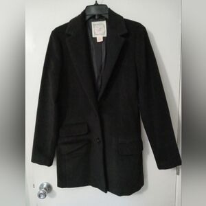Flying Tomato Black Coat Lined Medium Excellent Used Condition